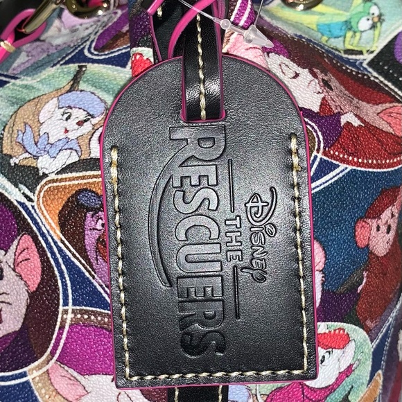 Disney “The Rescuers” Dooney & Bourke Drawstring Bucket Shoulder Bag-NWT - Picture 10 of 11